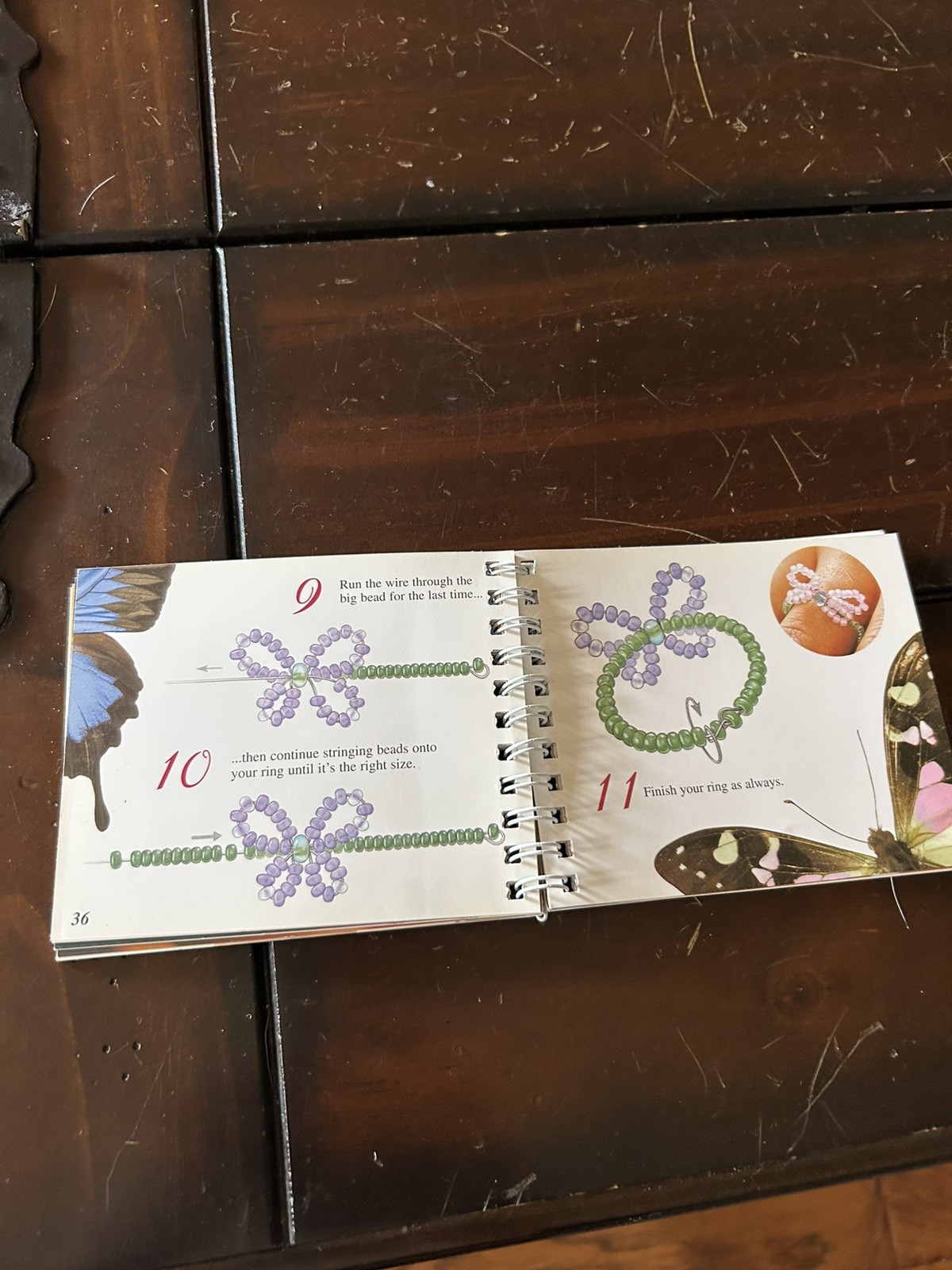 Bead Rings-Spiral-bound-By Johnson, Anne Akers-Klutz- NO BEADS