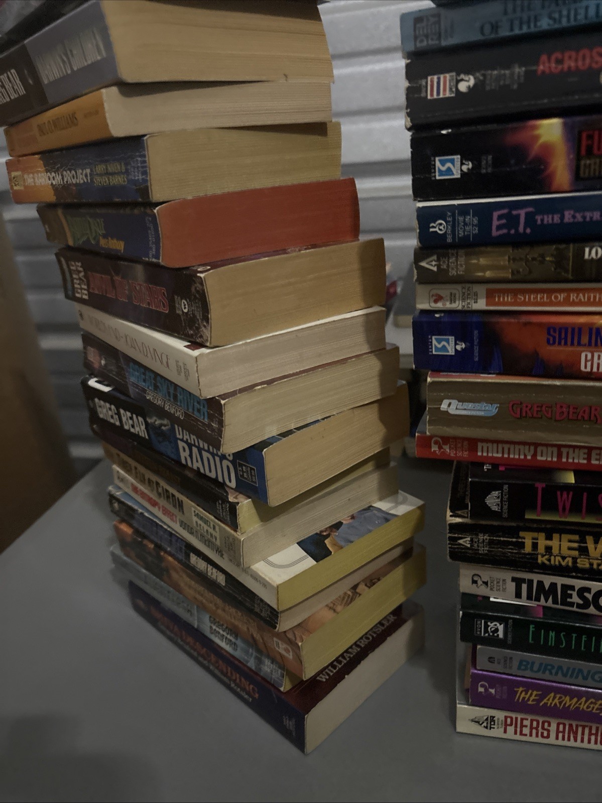 Huge Lot of 35 Vintage Sci-Fi/Fantasy PB Books ACE DEL REY TOR DAW