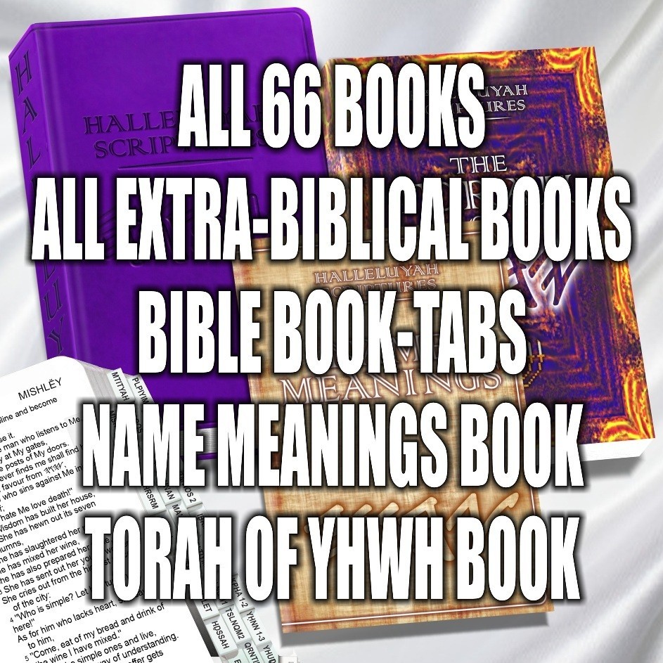 Extra Biblical Books & Restored Names Bible Large Print + Extra’s