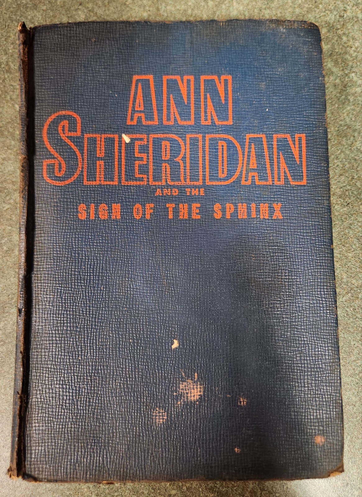 VTG Ann Sheridan and the Sign of the Sphinx 1943 Whitman Authorized Hollywood Ed