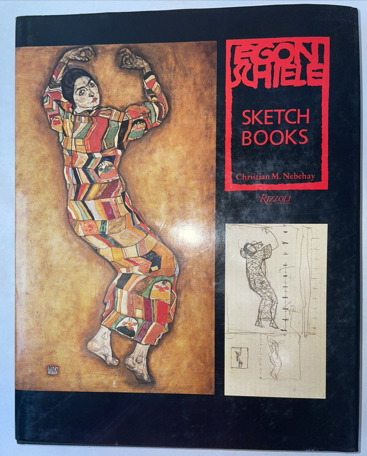 Egon Schiele Sketch Books Christian M. Nebehay 1989 Rizzoli 1st Edition HC/DJ