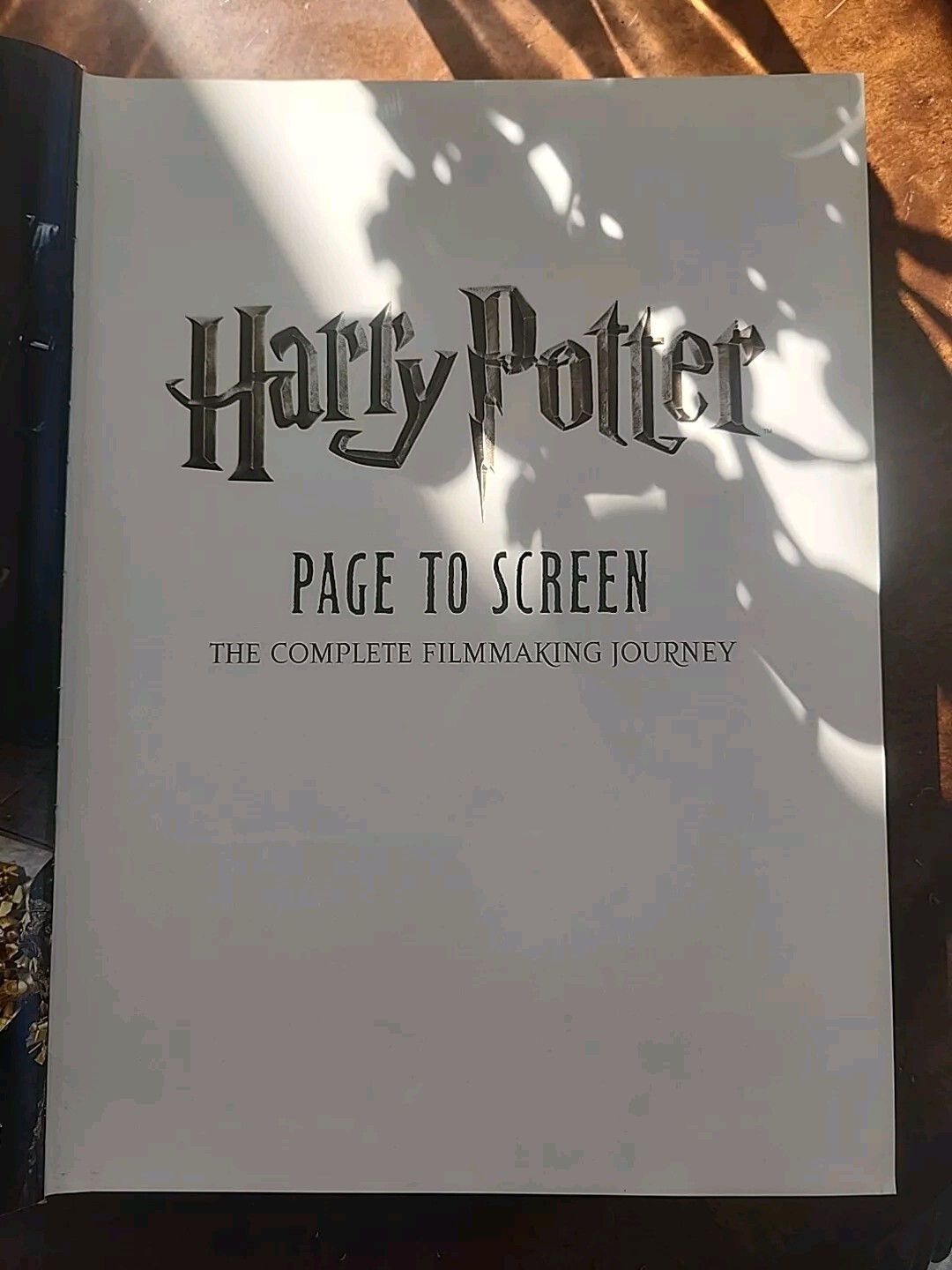Harry Potter Page to Screen : The Complete Filmmaking Journey by Bob McCabe…
