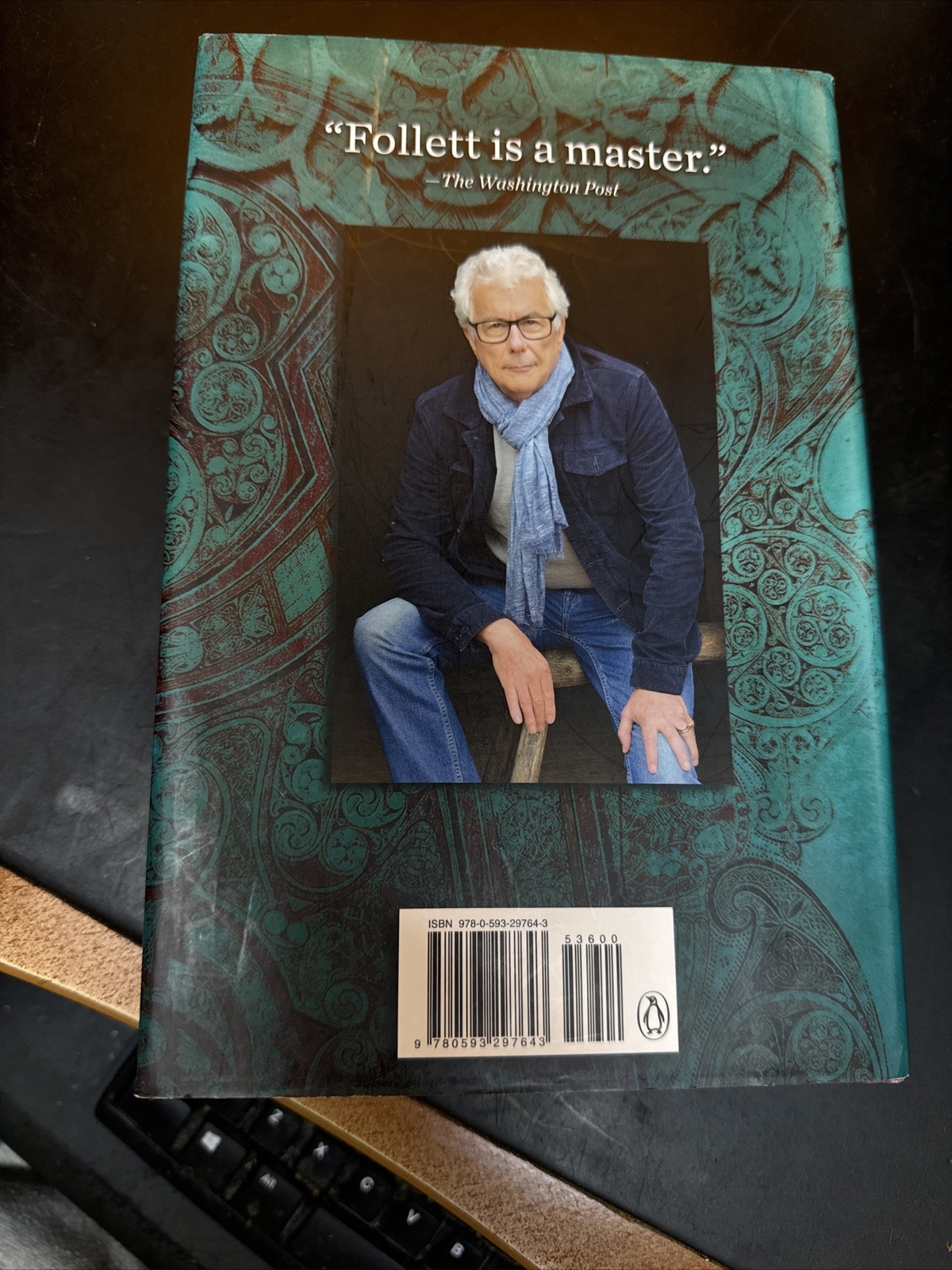THE EVENING AND THE MORNING BY KEN FOLLET, SIGNED