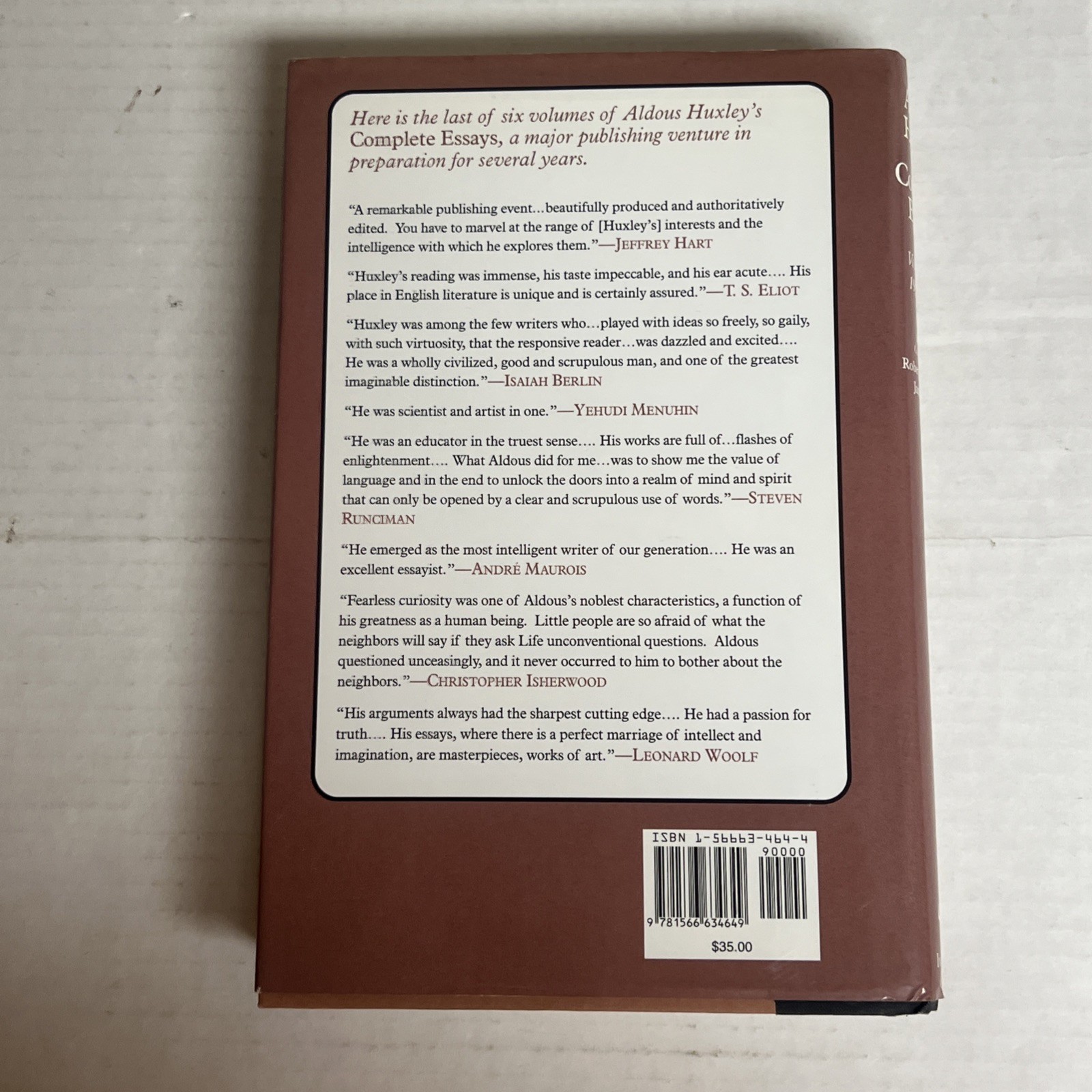 Complete Essays, Vol. 6: 1956-1963 and Supplement, 1920-1948 (Volume VI)