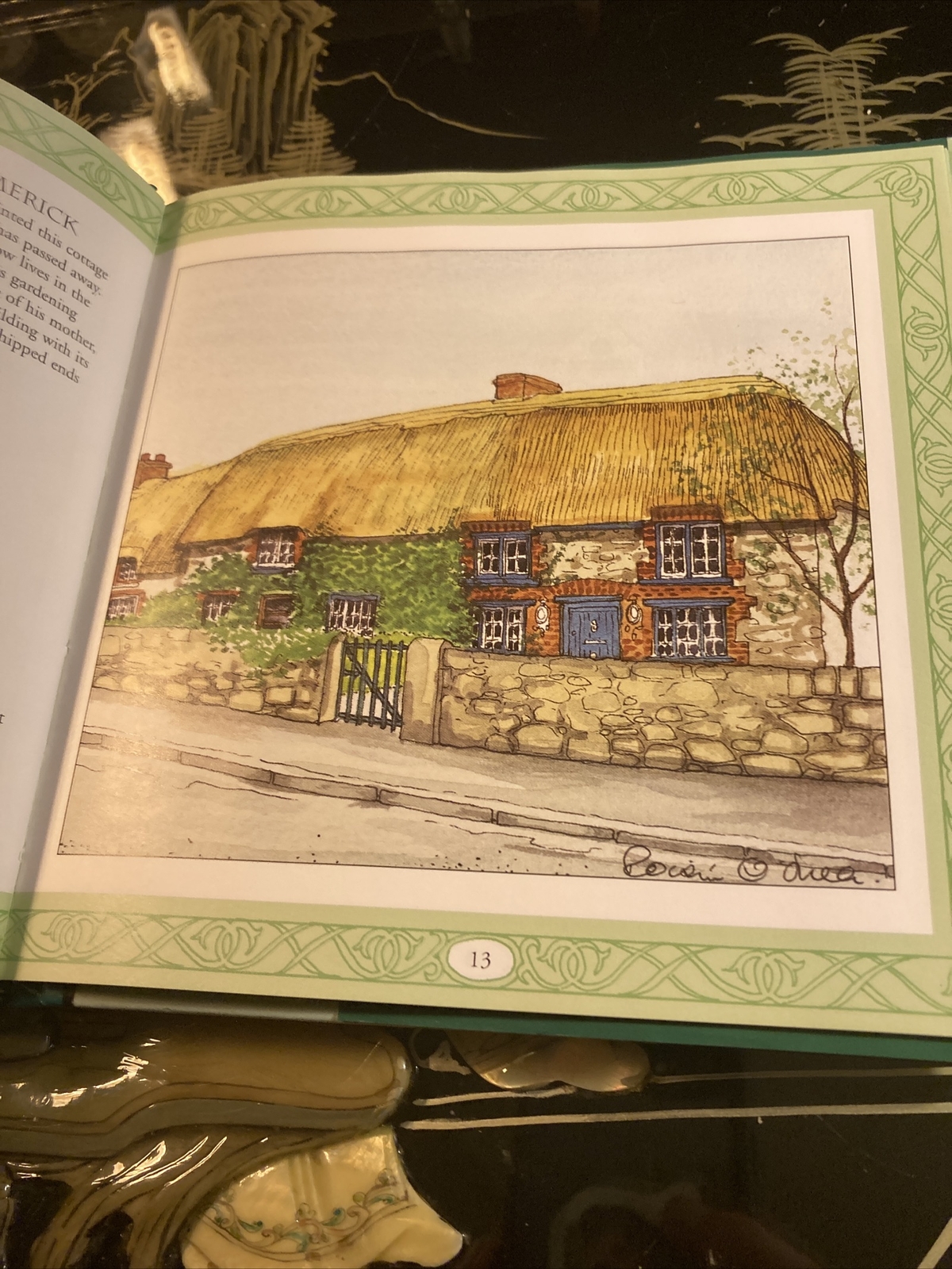 Thatched Ireland by O’shea Paperback Hardcover Author ￼ autographed excellent