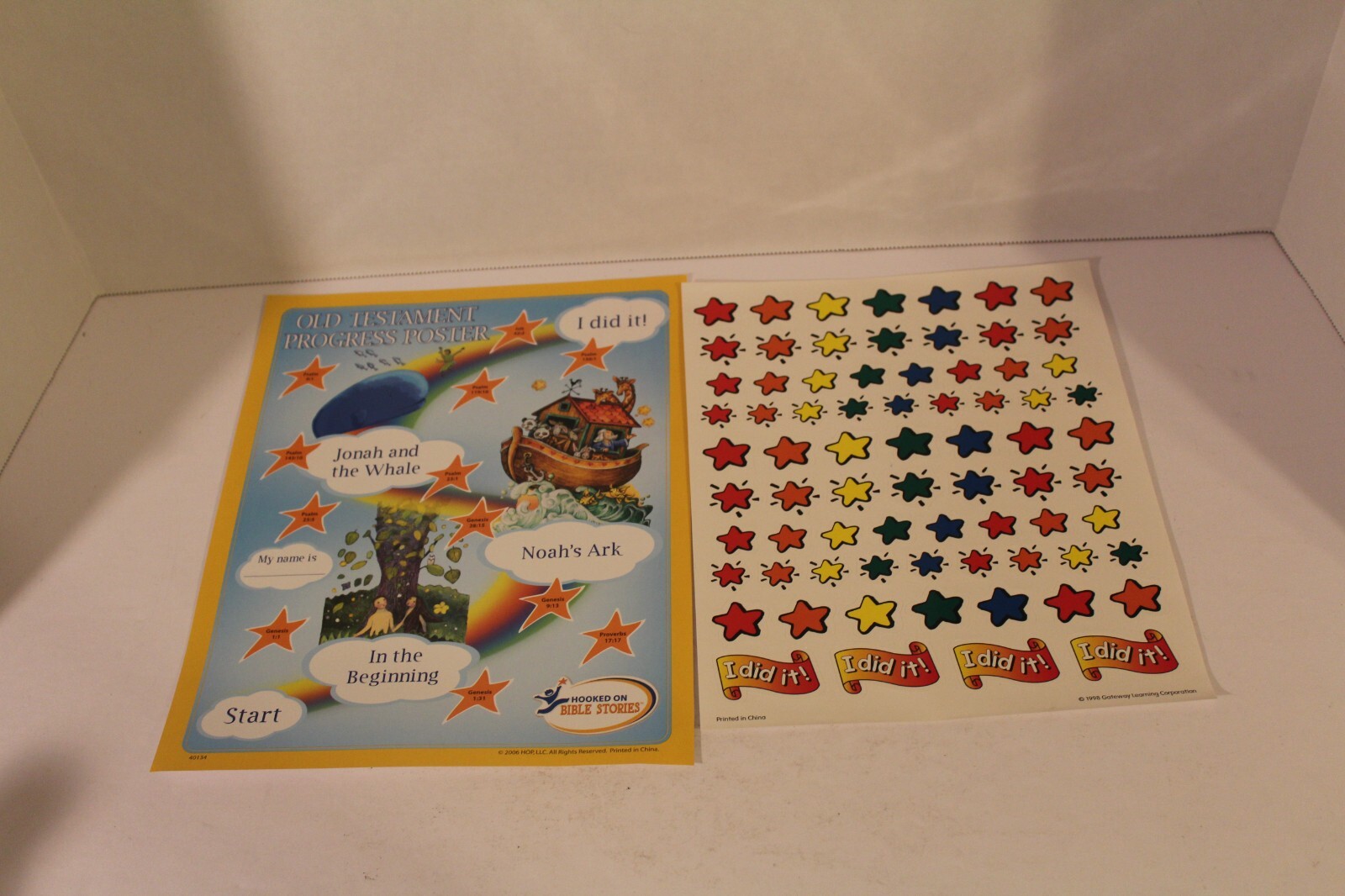 Hooked on Bible Stories NT Stories by LLC HOP (2006, Mixed Media) Open Box
