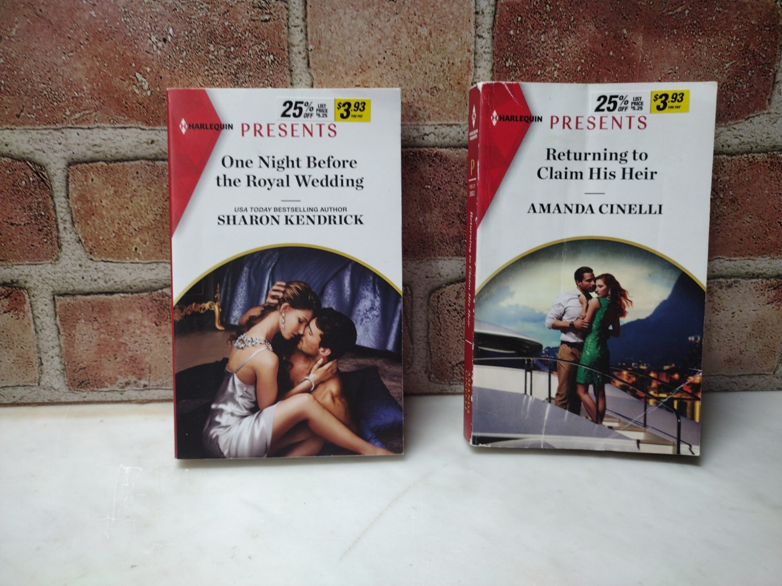 Lot of 10 – Harlequin Presents Paperback Romance Books -All Different – (C-47)