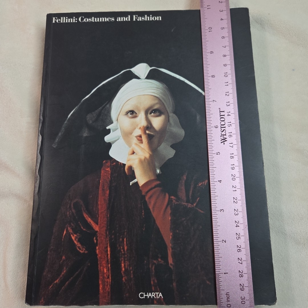 Fellini: Costumes and Fashion Catalogue 1996 Charta Printed in Italy Paperback