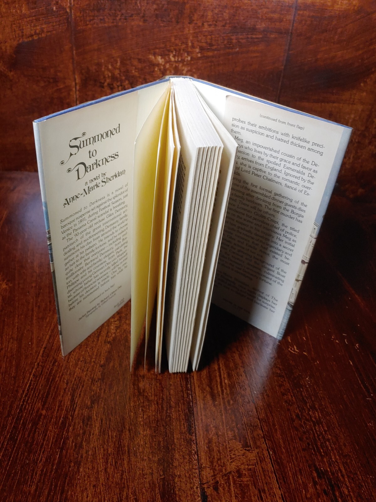 Summoned To Darkness by Anne-Marie Sheridan 1978 Print Vintage Hardcover