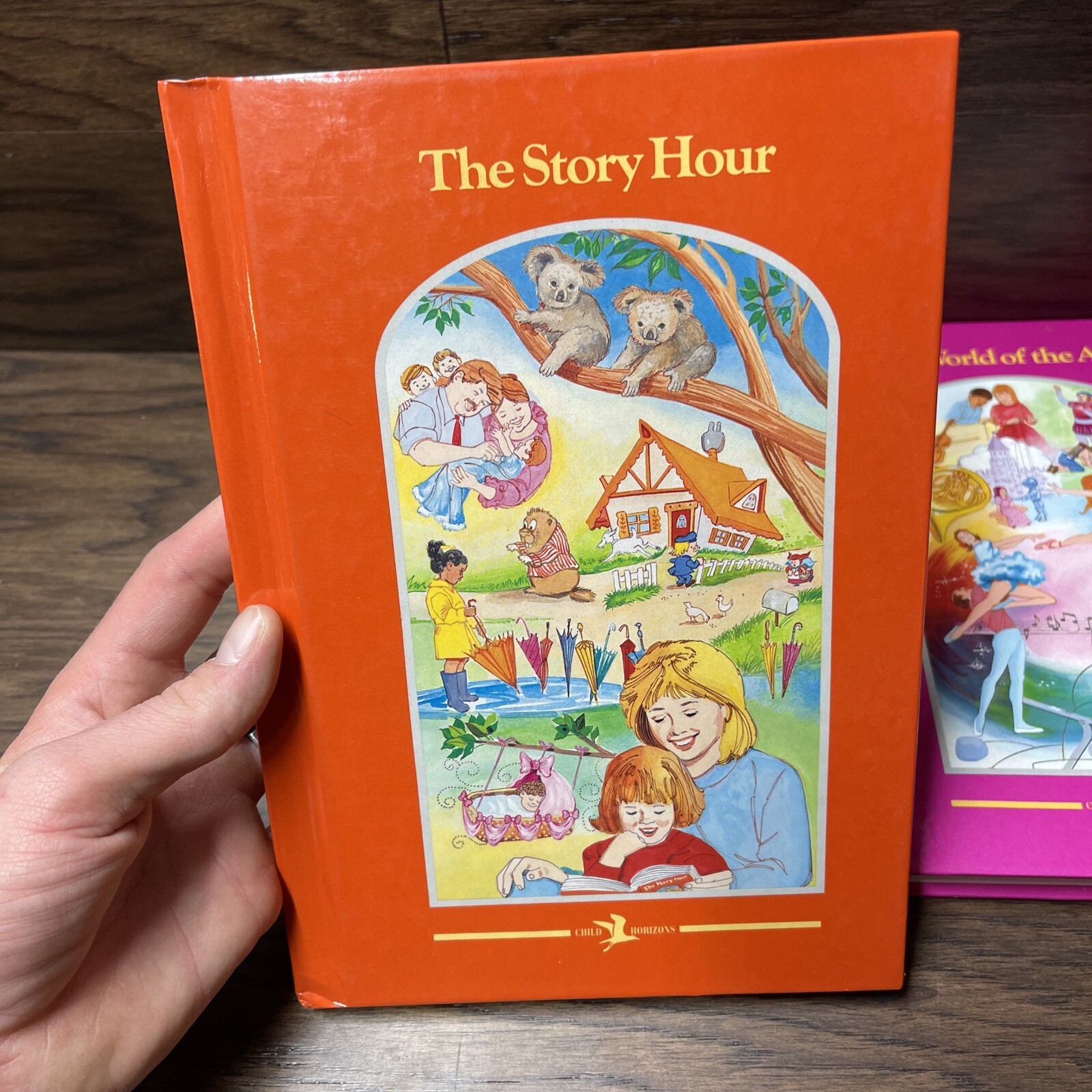 Child Horizons 4 Book Lot Vintage Hardcover Books Condition Home Schooling