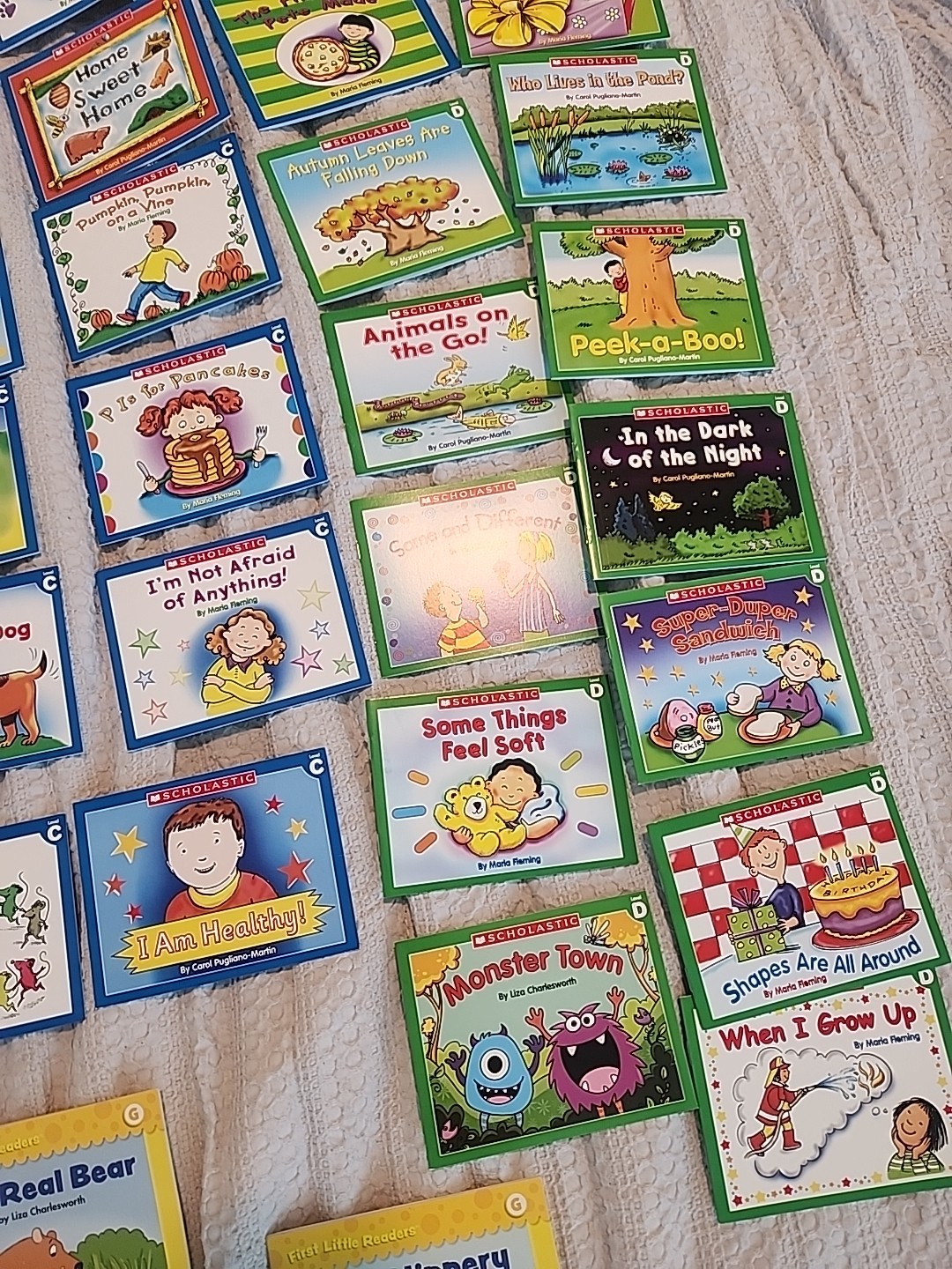 41 Scholastic Little Readers Books Level C-D, G-H Kindergarten 2nd Grade Phonic