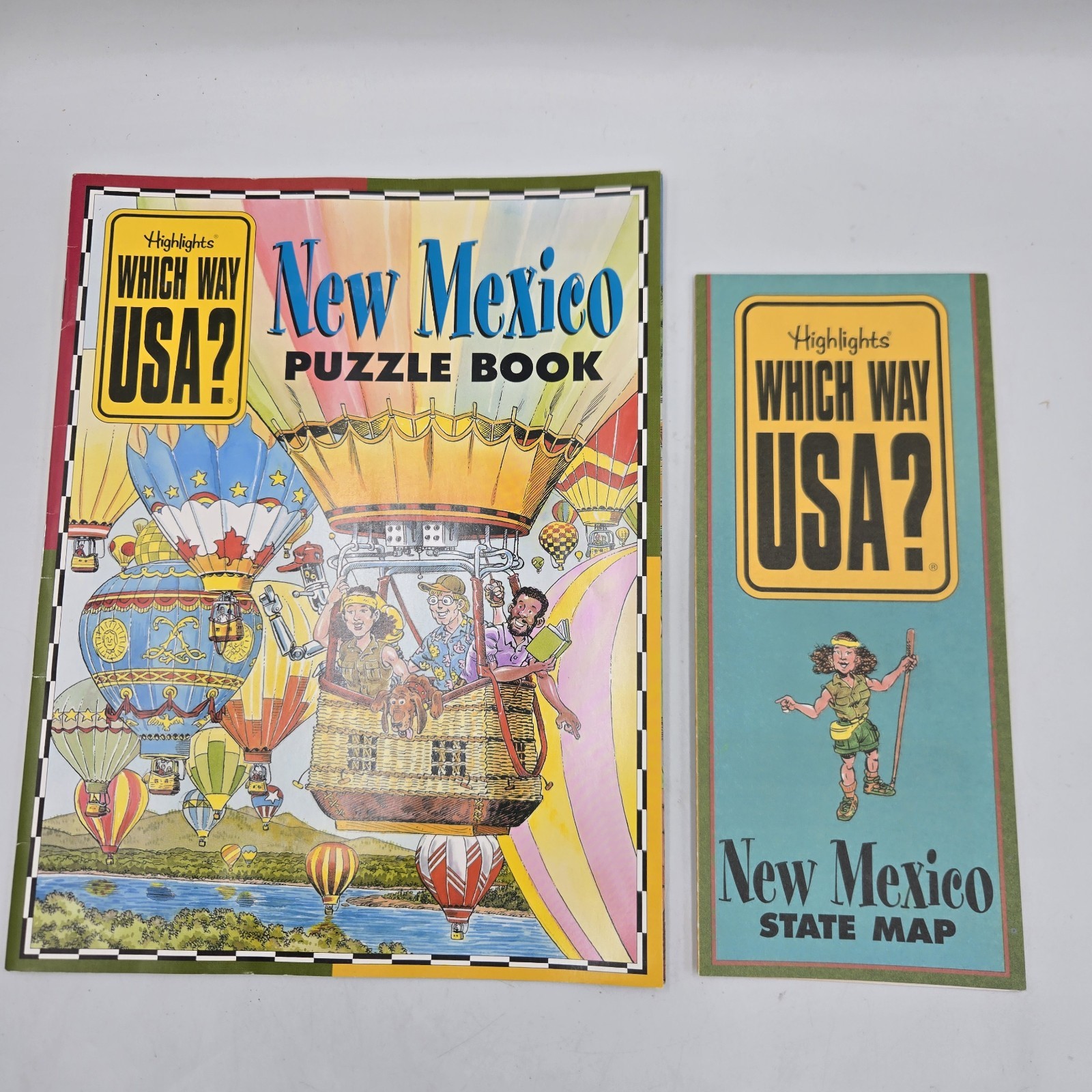 Highlights Which Way USA New Mexico Puzzle Book Fun Educational Activity