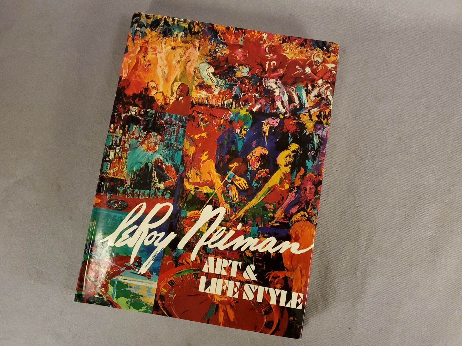 Signed LeRoy Neiman Art & Lifestyle Book 350 Reproductions 1st Edition 1974