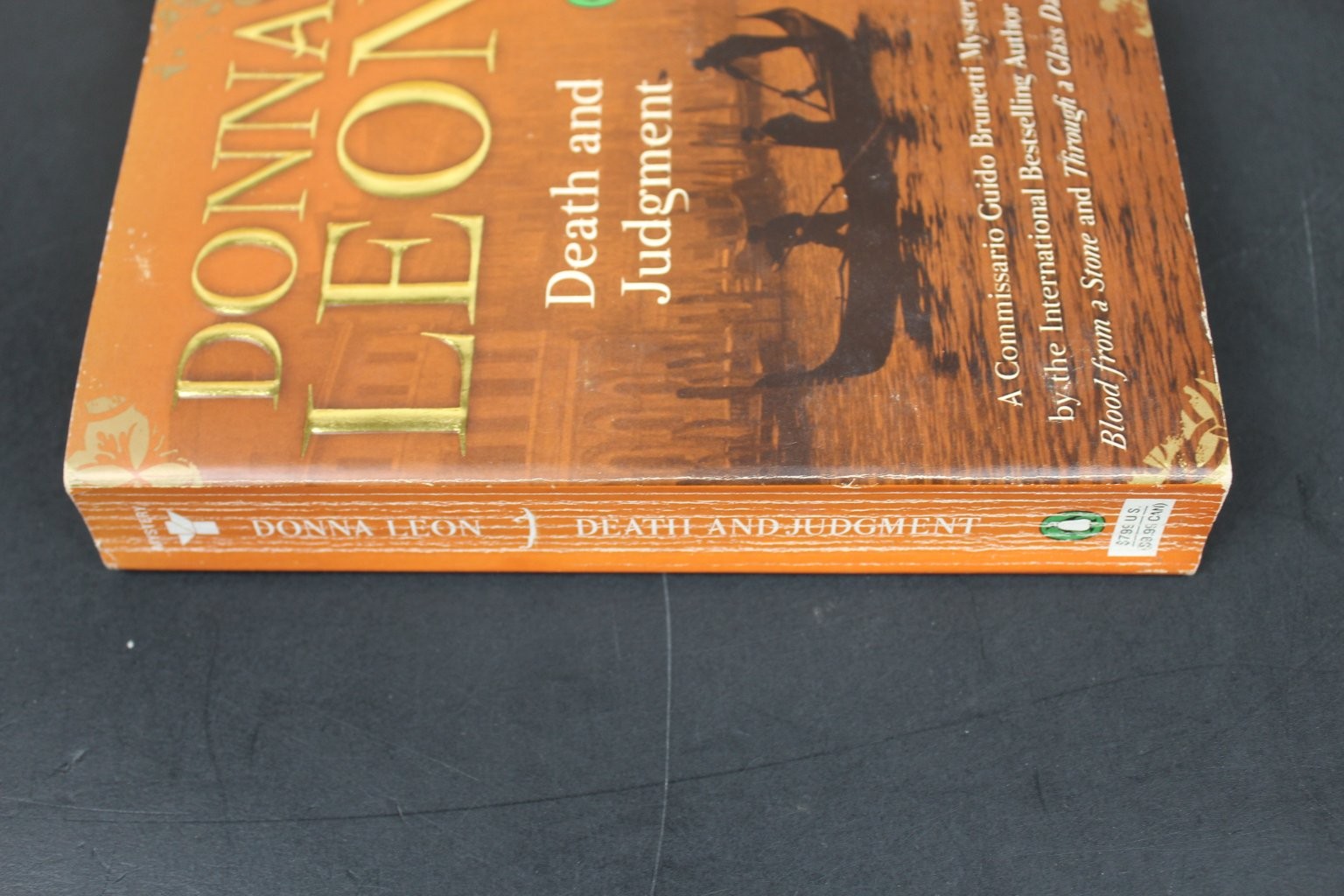 Death and Judgment Donna Leon 2006 Mystery Thriller Penguin Grove Press Book PB