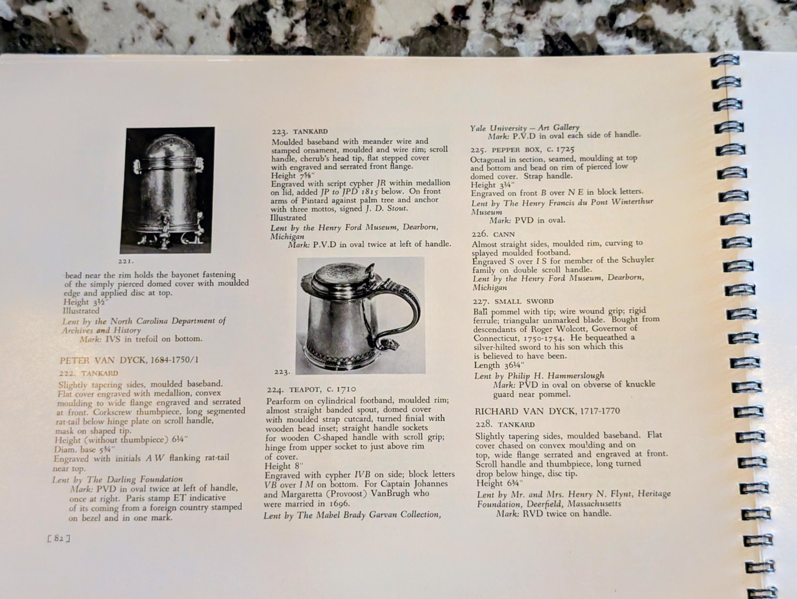“Masterpieces of American Silver” By The Virginia Museum of Fine Arts. SSE