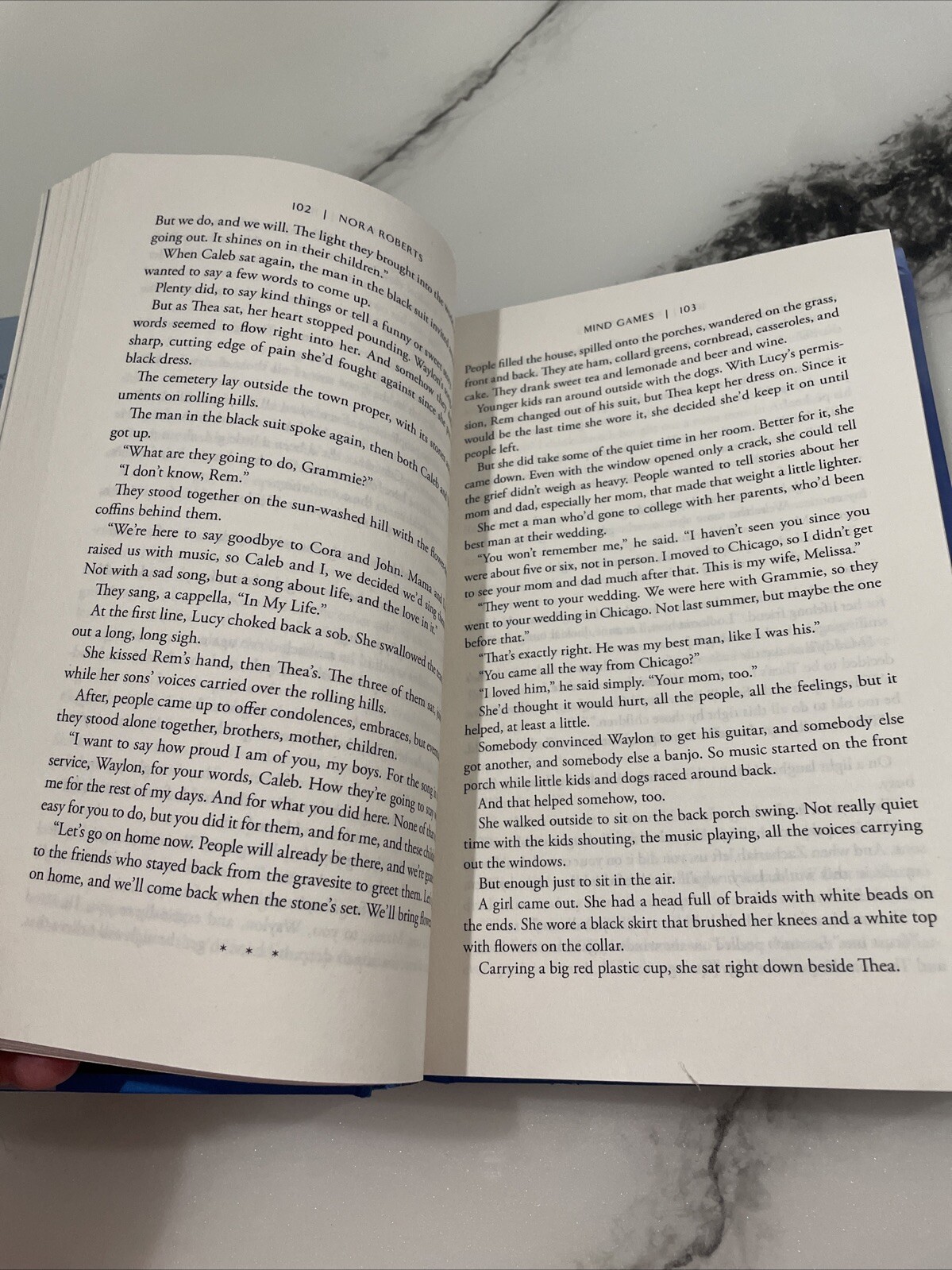 Mind Games : A Novel Hardcover Nora Roberts