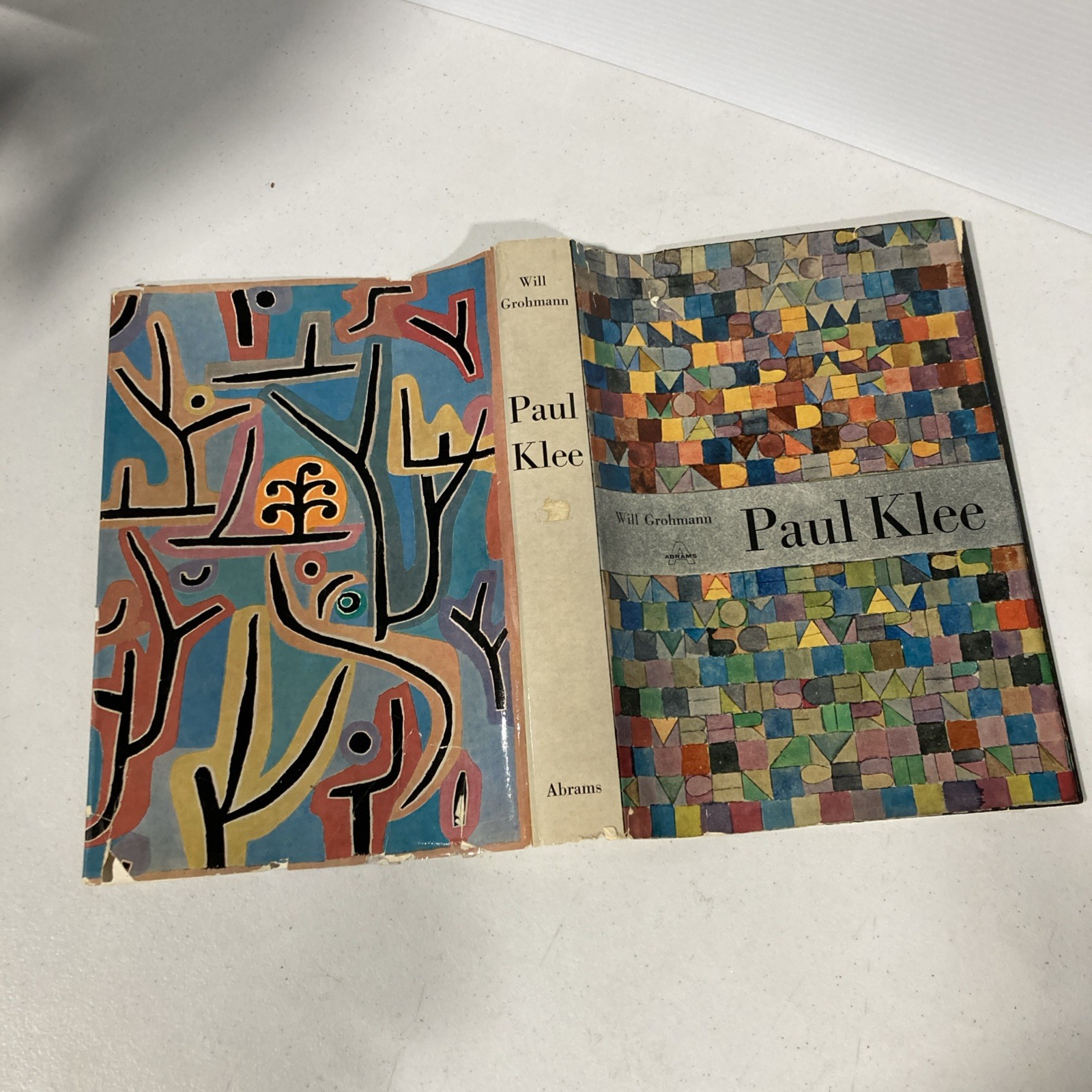 Paul Klee by Will Grohmann (Hardcover + Dust Jacket) Color Pictorial Abrams