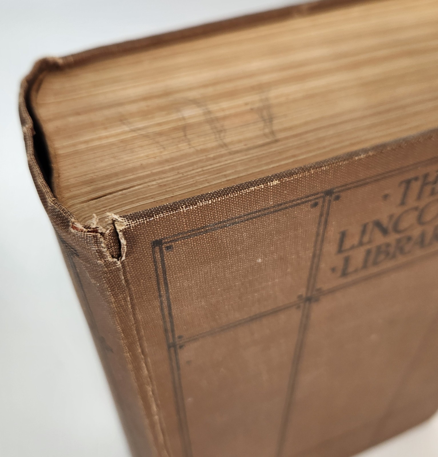 The Lincoln Library of Essential Information Frontier Press 1924 Self-Education