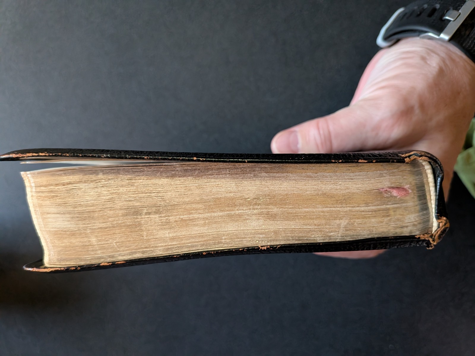 Holy Bible Scofield Reference Edition, 1945 Leatherbound, Indexed Oxford Press