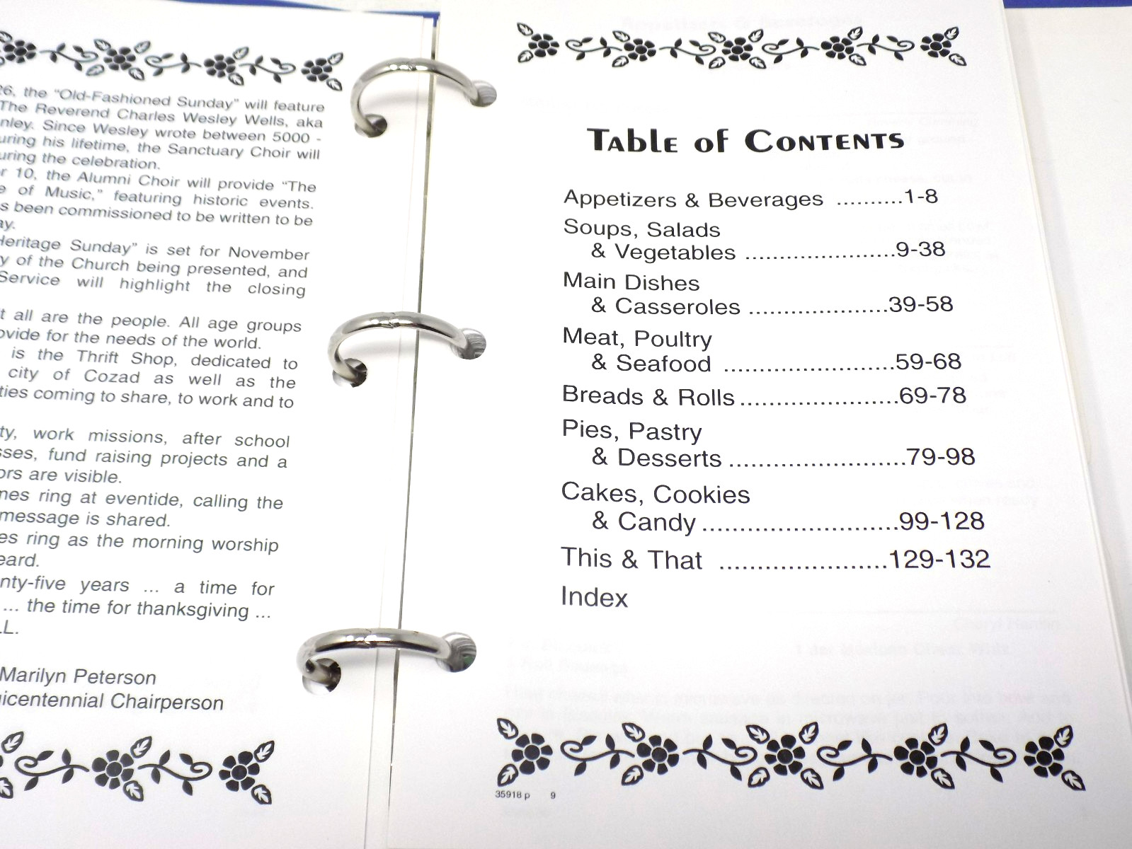 1st United Methodist Church Cozad 2000 125th Anniversary Cookbook Morris Press