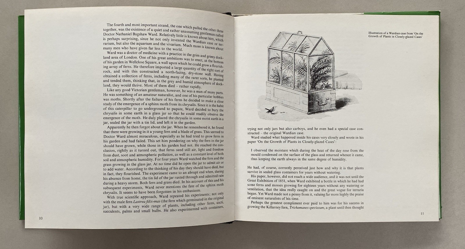 Bottle Gardens by Roger Grounds (1976 1st Ed. HCDJ) Terrariums
