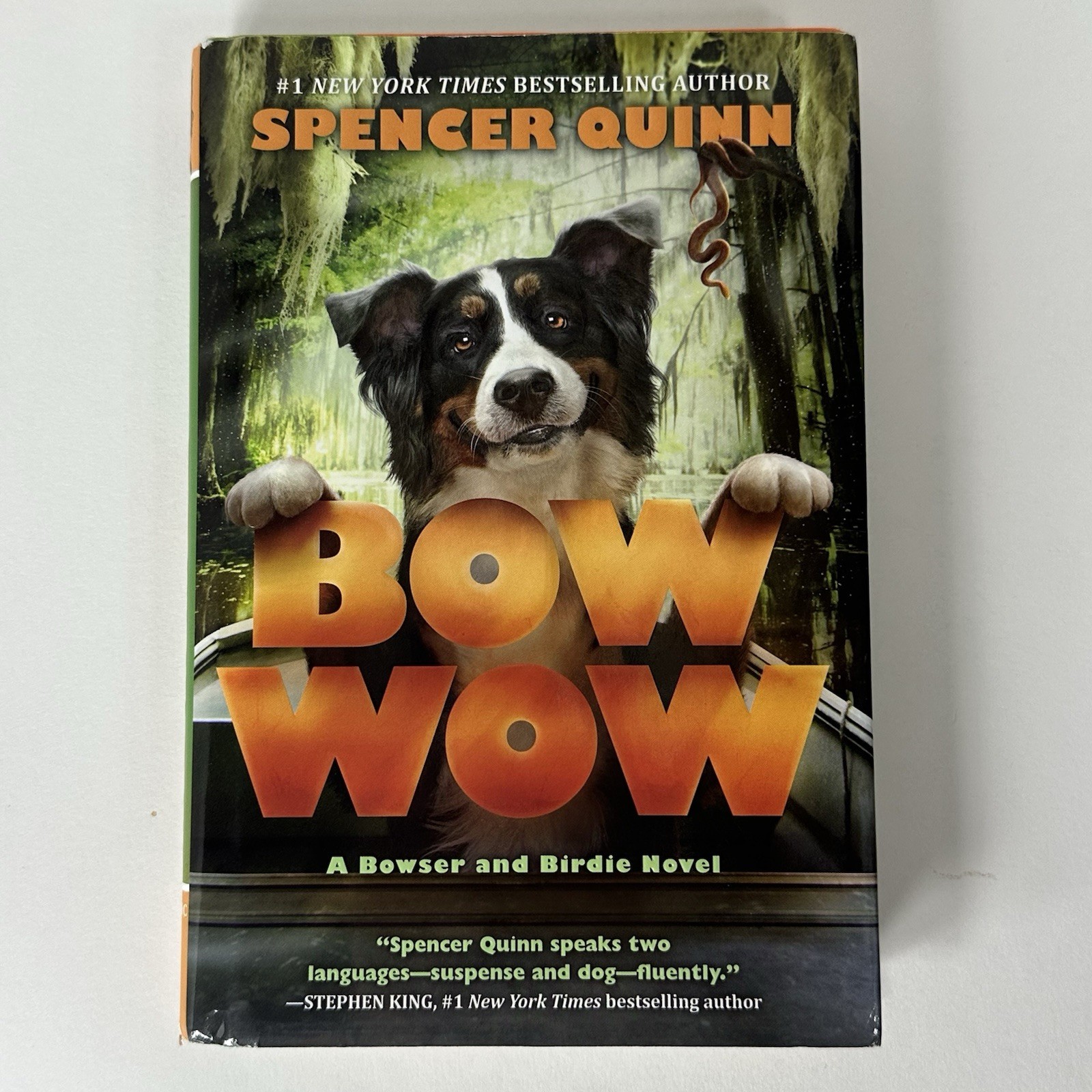 Bowser and Birdie Books, Lot of 3, Spencer Quinn, Woof, Arf, Bow Wow, Acceptable