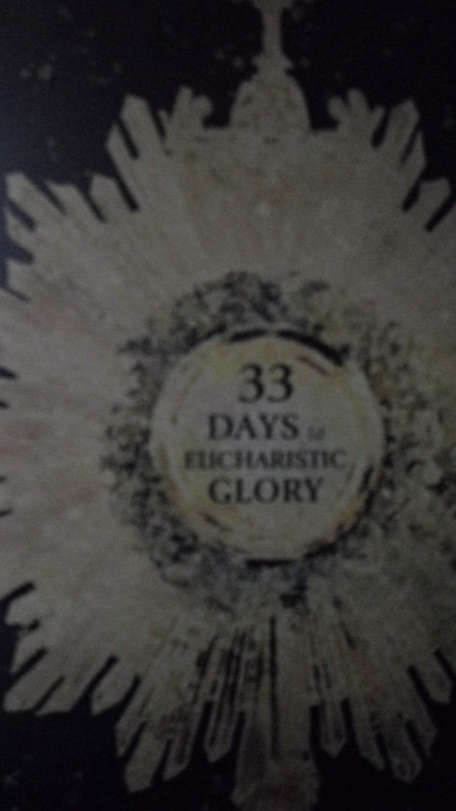 Book-33 Days to Eucharistic Glory-religious book-152 pages-2023 edition