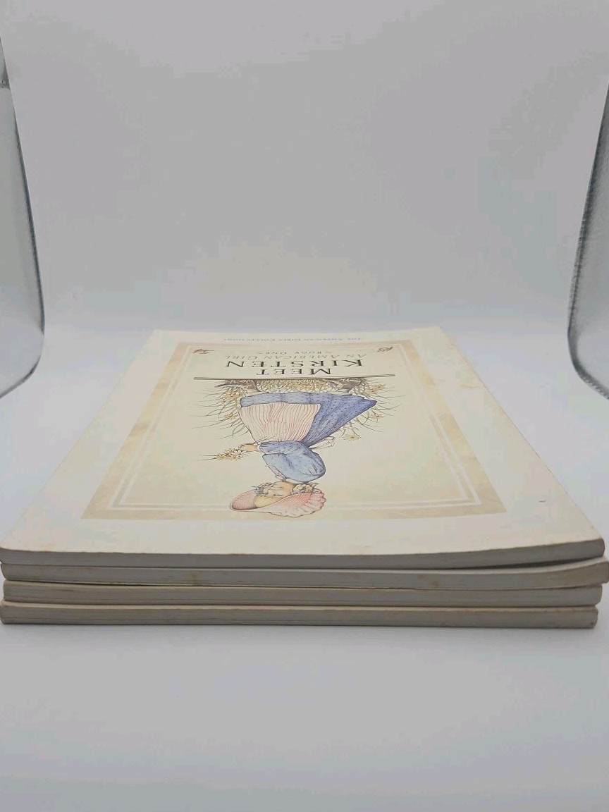 Vtg Kirsten An American Girl Books Lot Of 4~ #’s 1,2,5,6 ~ 8.5 x 6 x 0.2