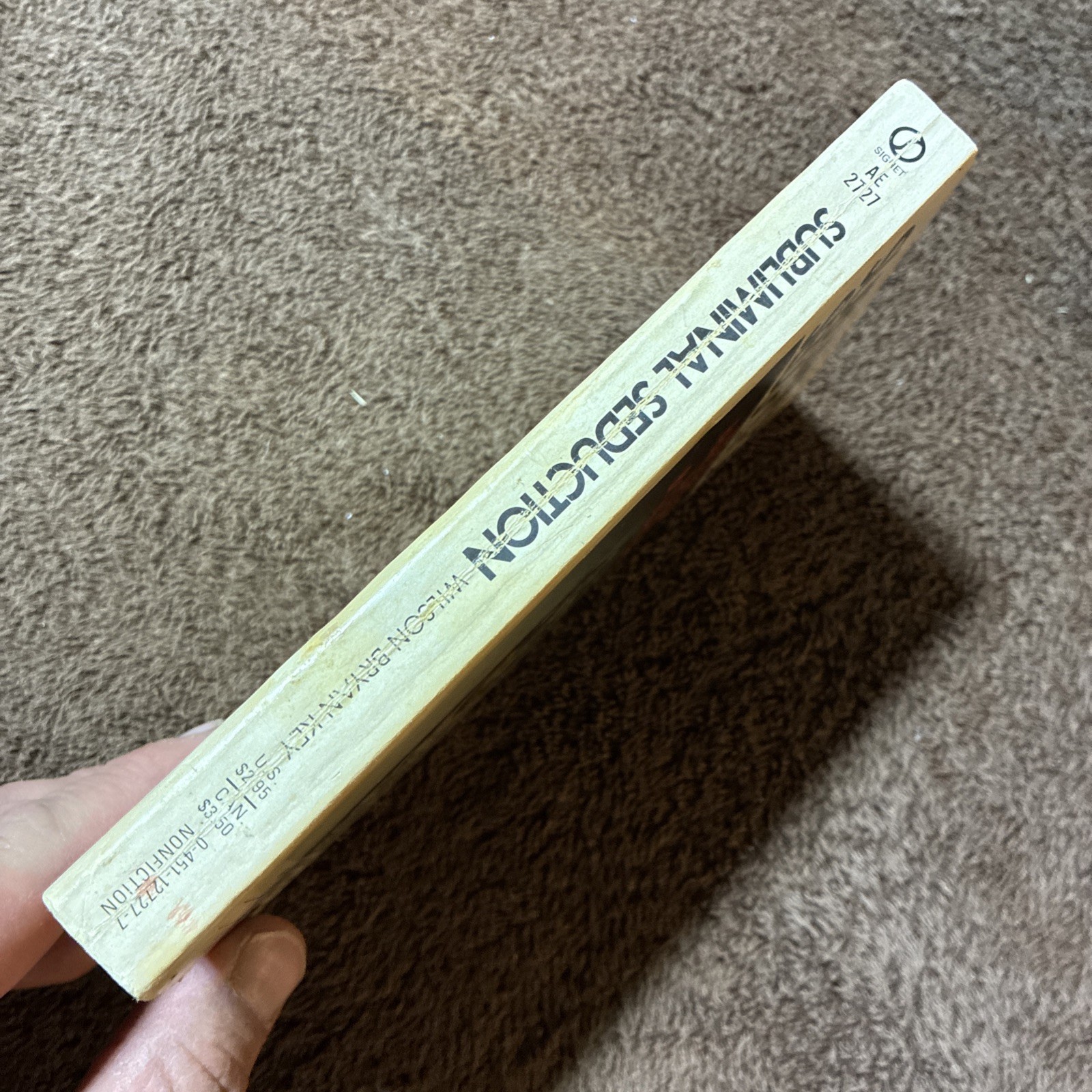 Rare Subliminal Seduction Wilson Bryan Key COLLECTIBLE 1974 PB