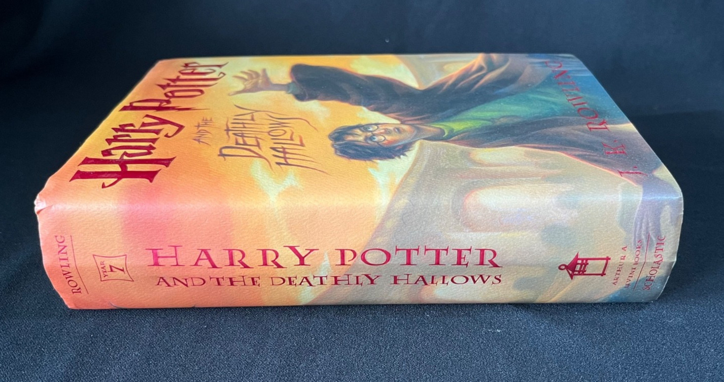 RARE HARRY POTTER and the Deathly Hallows 2007 1st Edition (ERROR) 759 End Page
