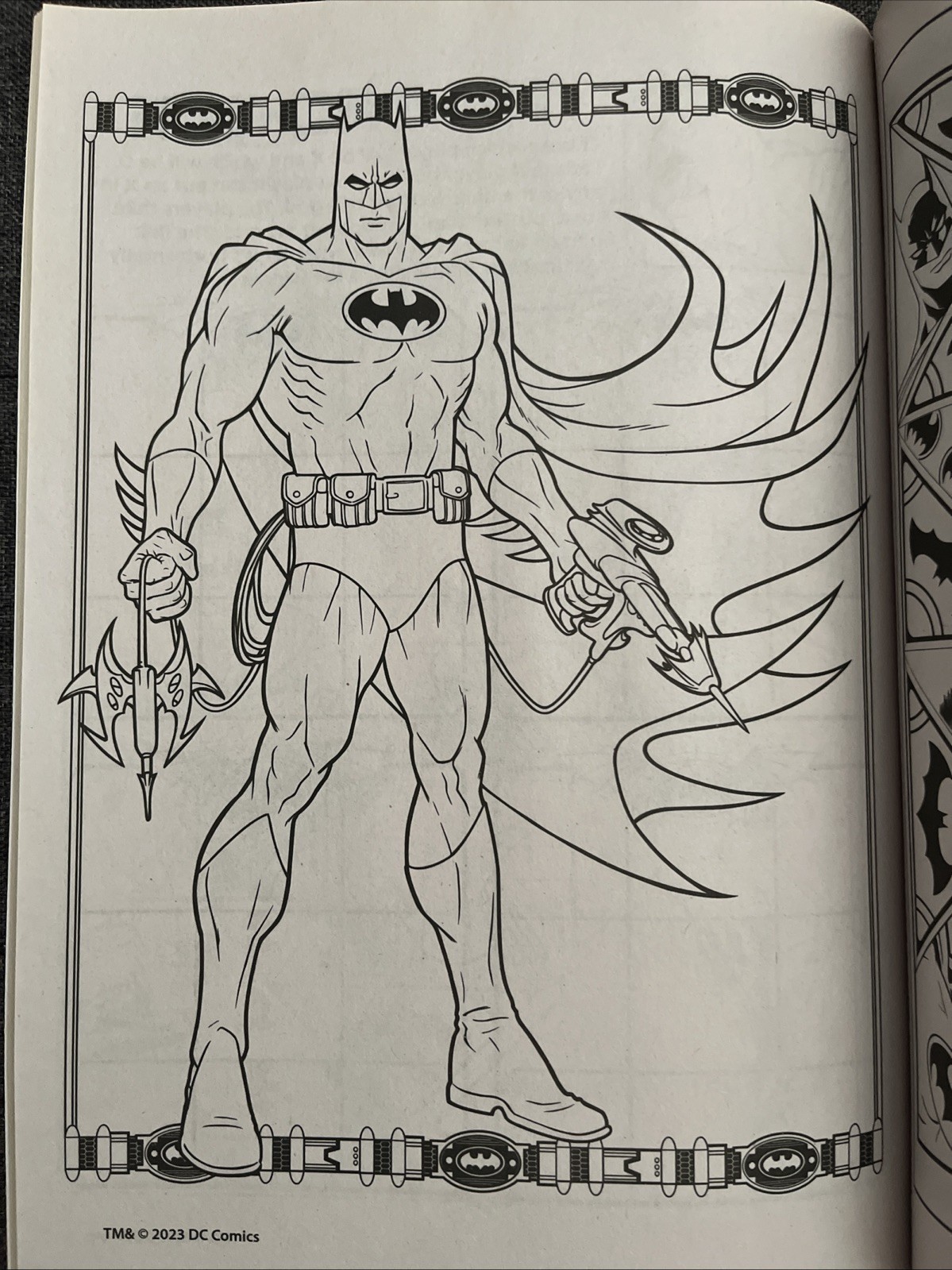 Batman Jumbo Coloring And Activity Book Dark Knight Robin Joker DC Comics