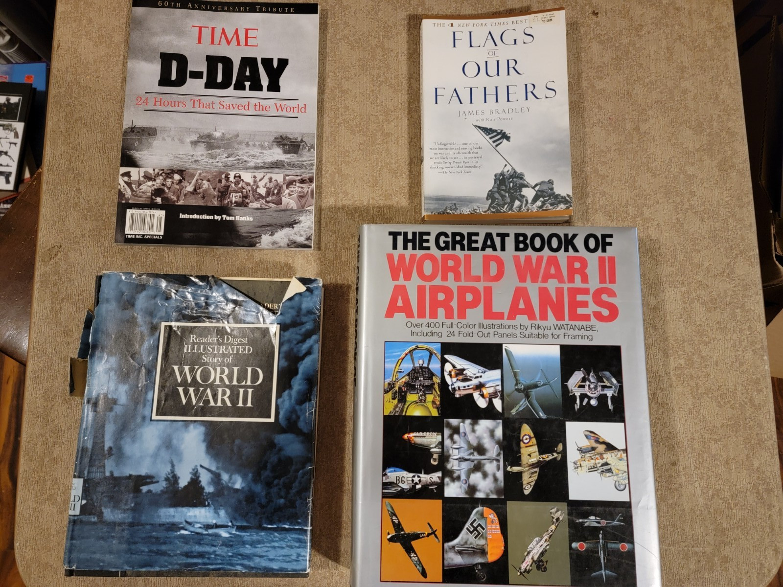 Lot of 4 WW2 books!