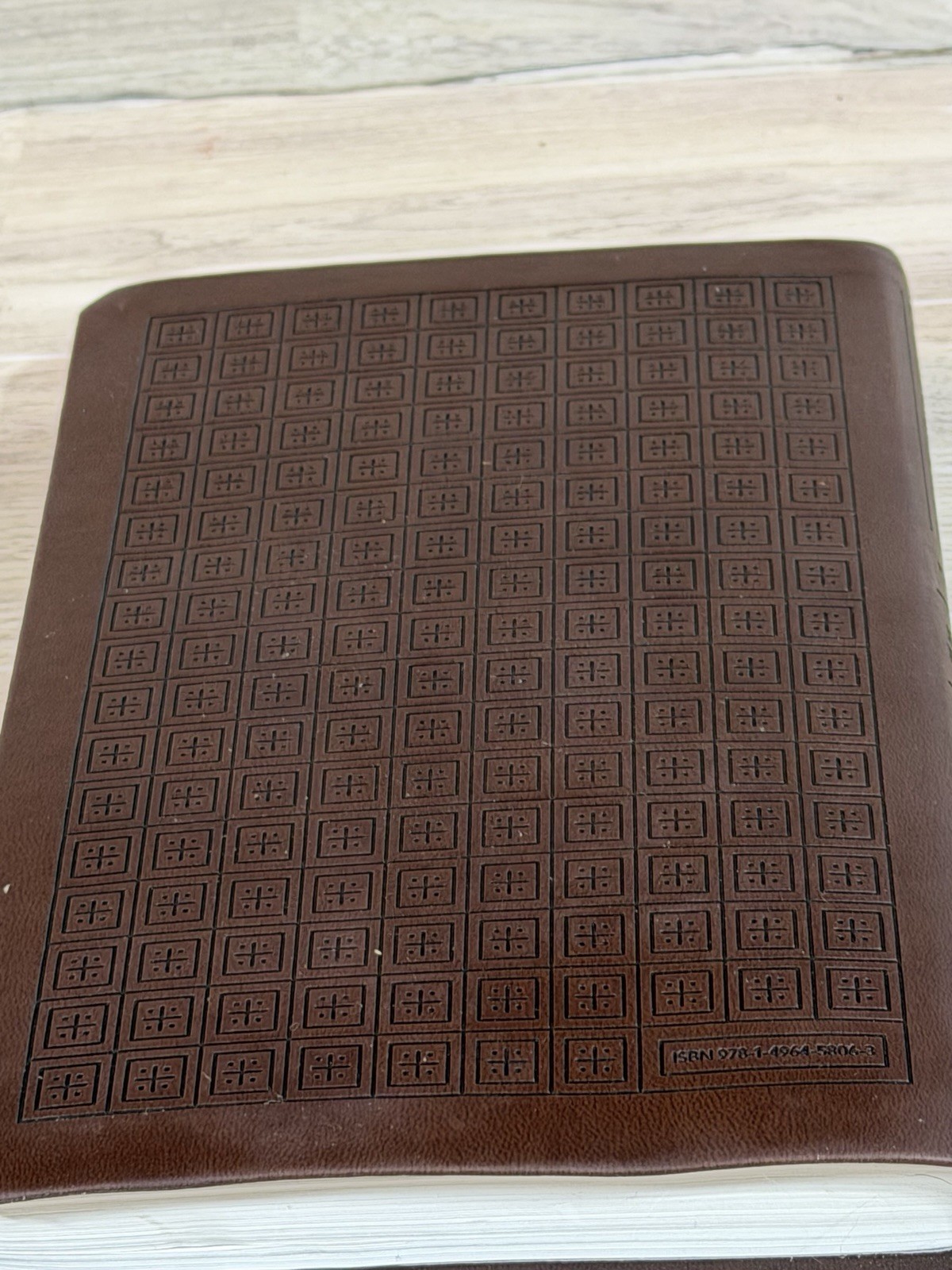 New- NLT Premium Value Thinline Bible, Filament Enabled, Brown Color ~~ No Box
