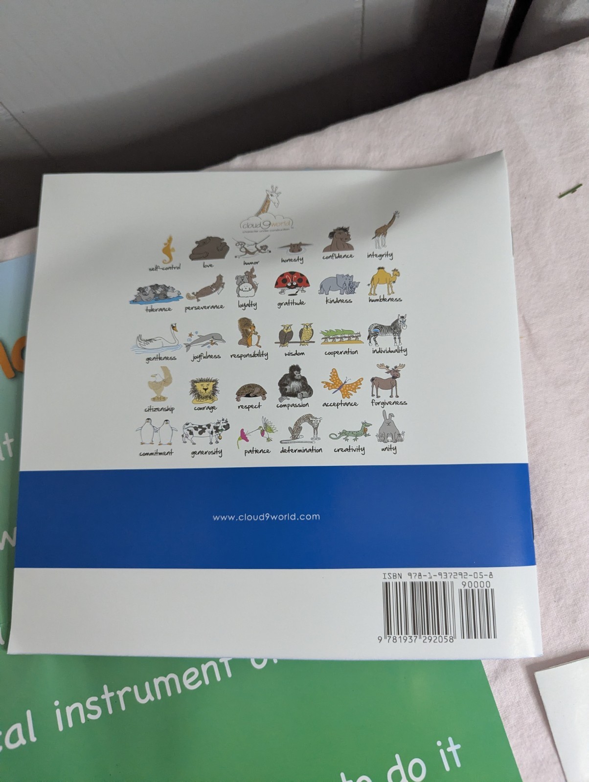 Home School Teachers Cloud 9 world character book PERSEVERANCE 2nd-5th poster