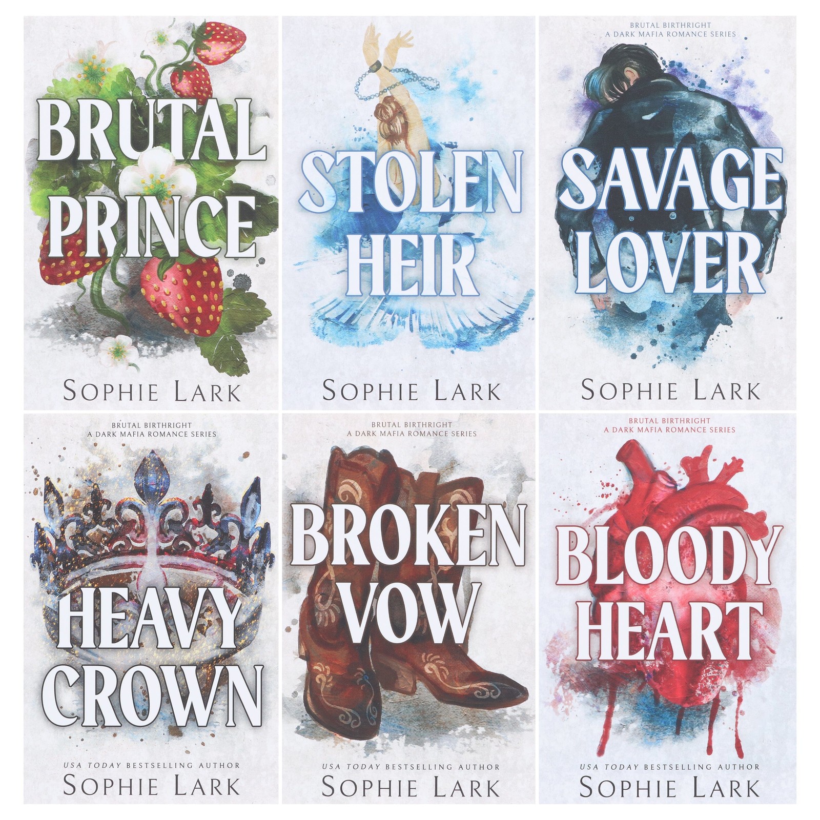 Brutal Birthright Series By Sophie Lark 6 Books Set – Fiction – Paperback