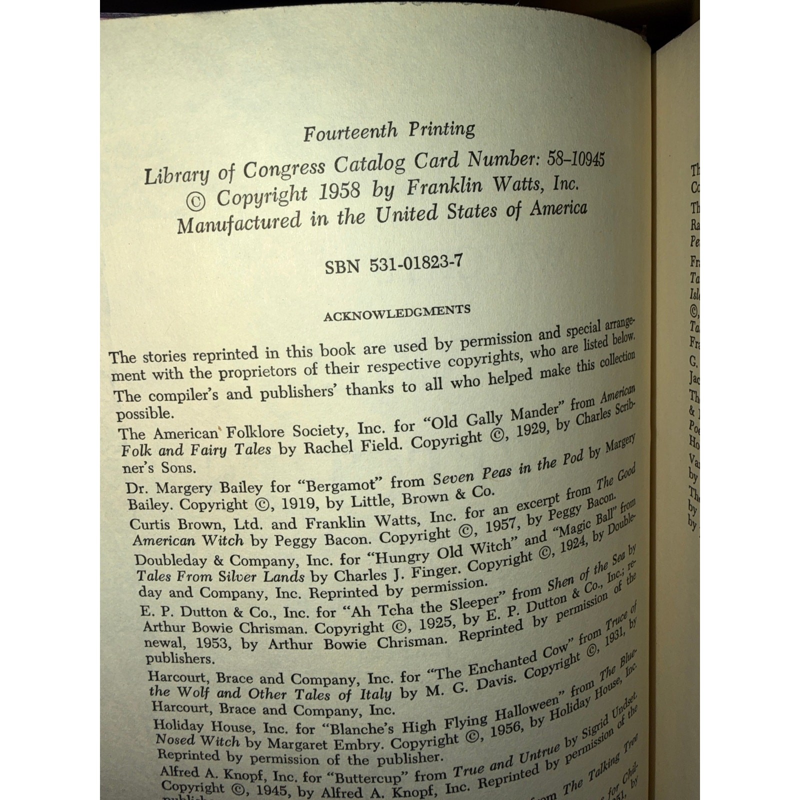 1958 Witches Witches Witches Helen Hoke W.R. Lohse Vintage Hardcover Book