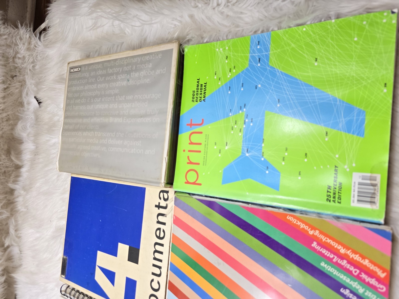 6 Vintage Art Design Color Graphic Print Packaging Books How To Bundle Lot B9