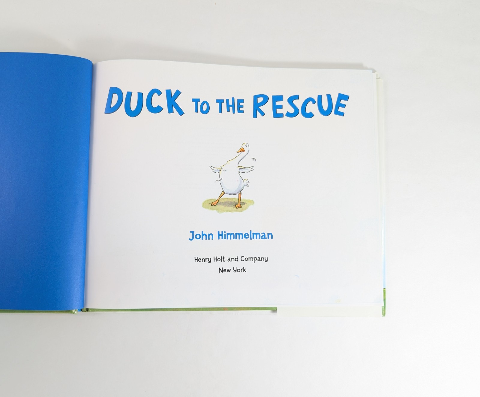 Duck To The Rescue John Himmelman Hardcover Book With Dust Jacket Kids Book