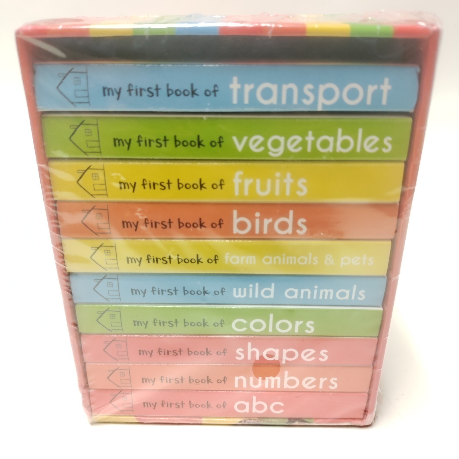 My First Library: Boxset of 10 Board Books for Kids | New | English