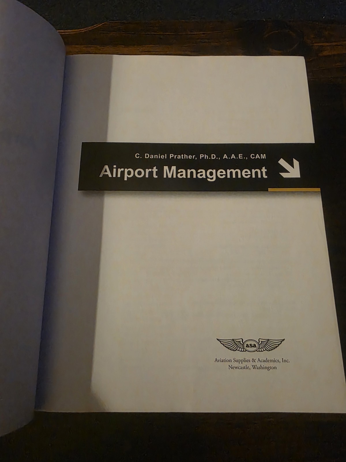 Airport Management by C. Daniel Prather (2015, Hardcover) ASA book