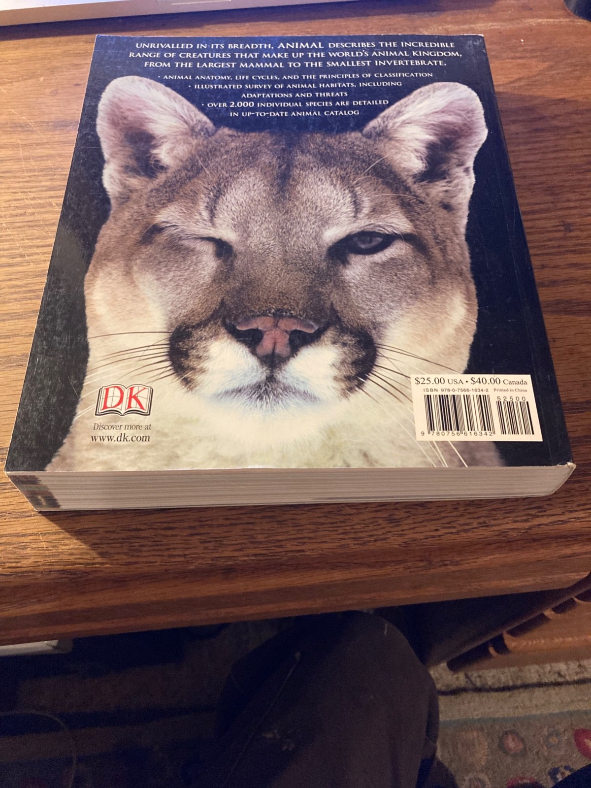 Smithsonian Institution Animal : The Definitive Visual Guide to the World’s…