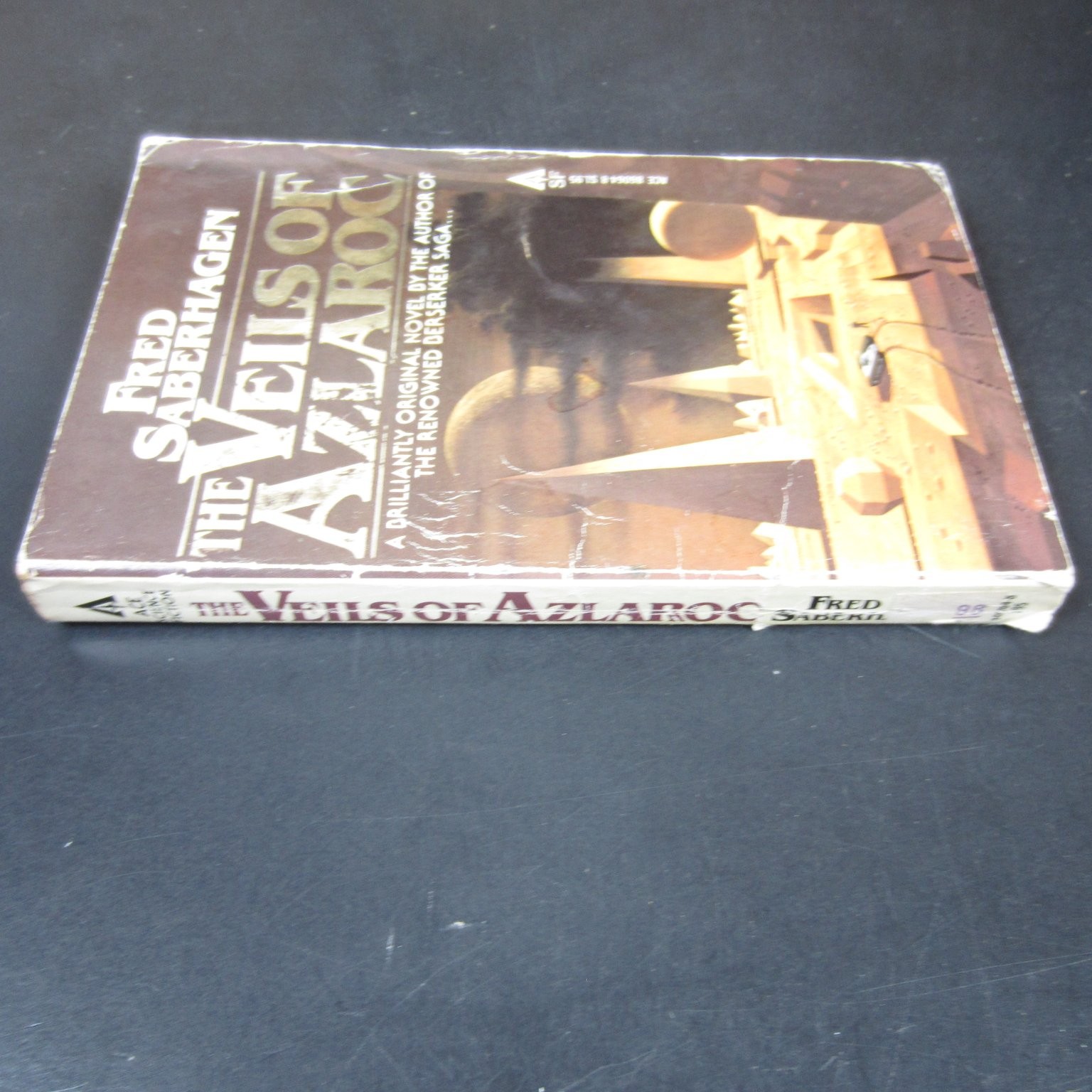 The Veils of Azlaroc Fred Saberhagen 1978 First Ace Printing Science Fiction PB