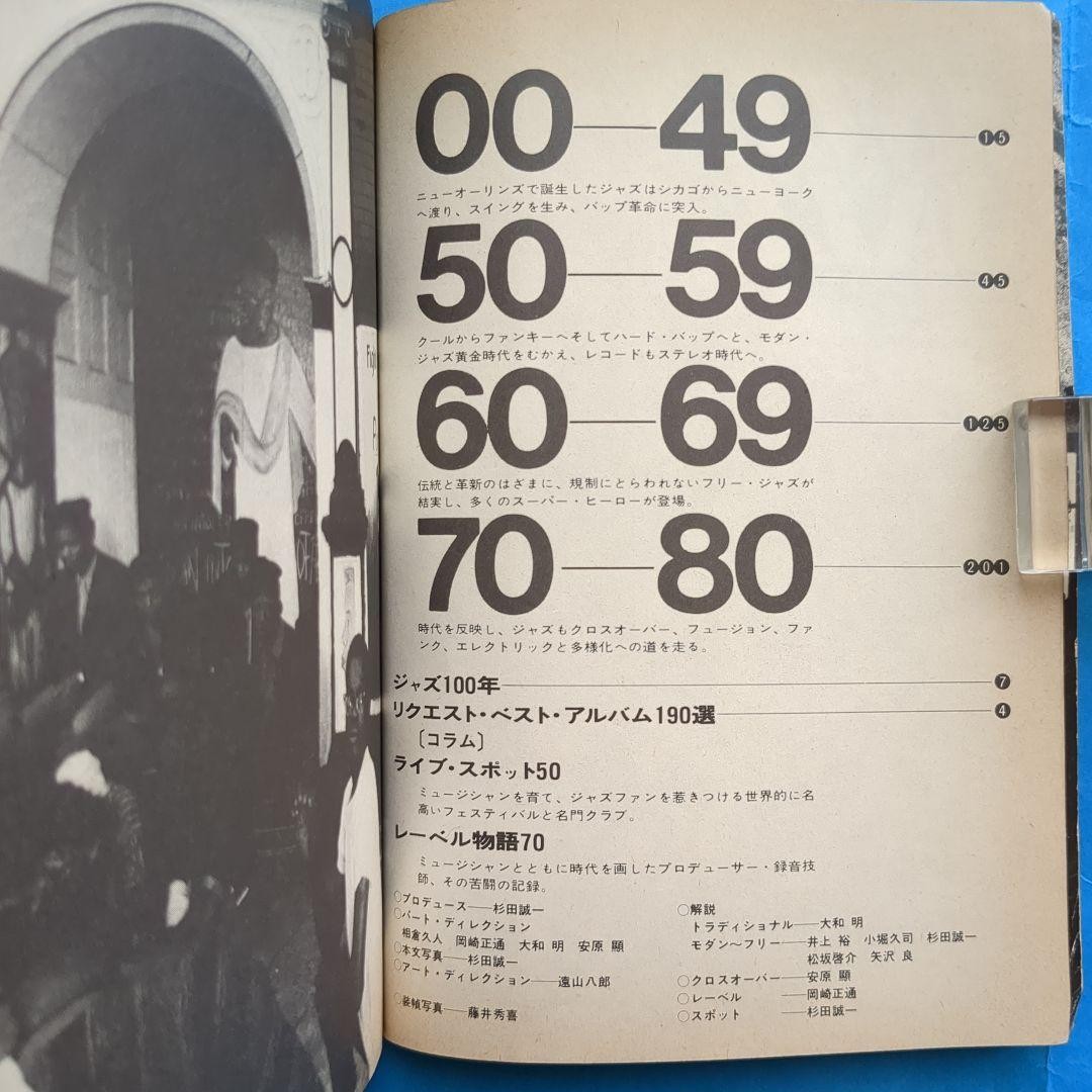 JAZZ&JAZZ Historical Masterpiece Catalog 800 Vintage 1978 Japanese Book