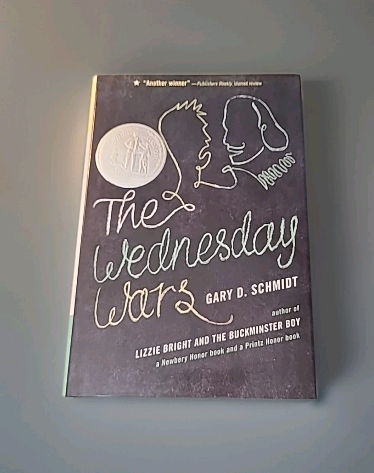The Wednesday Wars Signed Hardcover Gary D. Schmidt 2007 V. Good, W/ Dust Cover