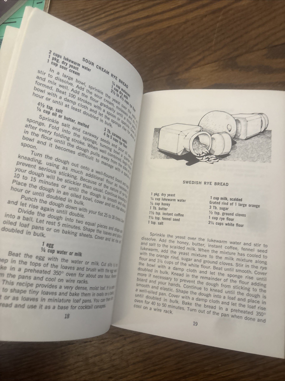 Vintage Bread Recipe Book BREADS Susan Wright Irene Chalmers Potpourri Press ‘72