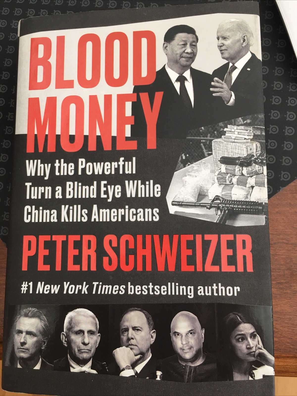 BLOOD MONEY CHINA KILLS AMERICANS POLITICS By Peter Schweizer BOOK HC/DJ
