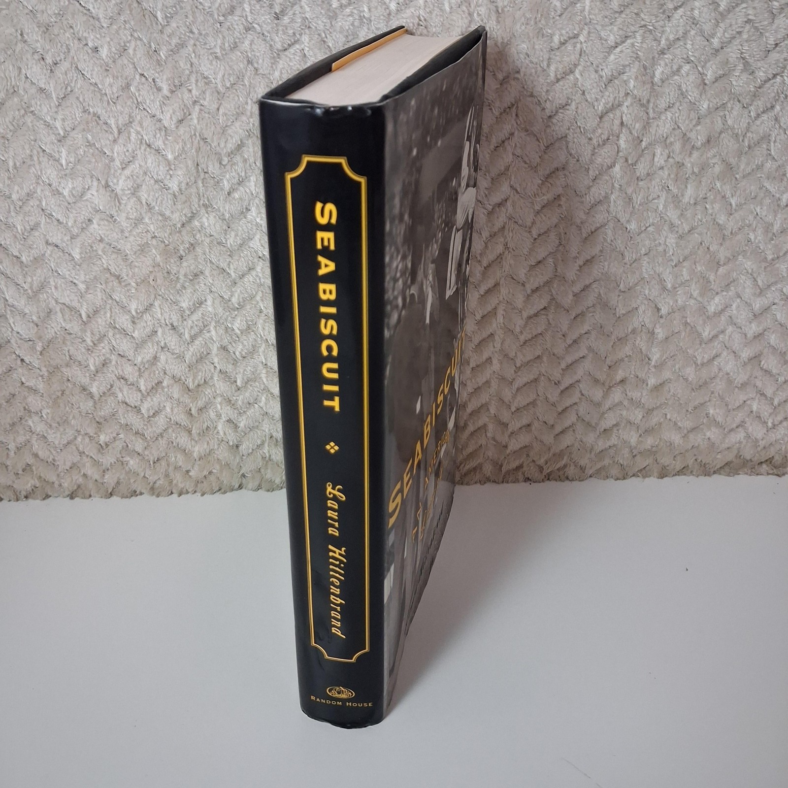 Seabiscuit An American Legend Laura Hillenbrand Hardcover Horse Racing Book