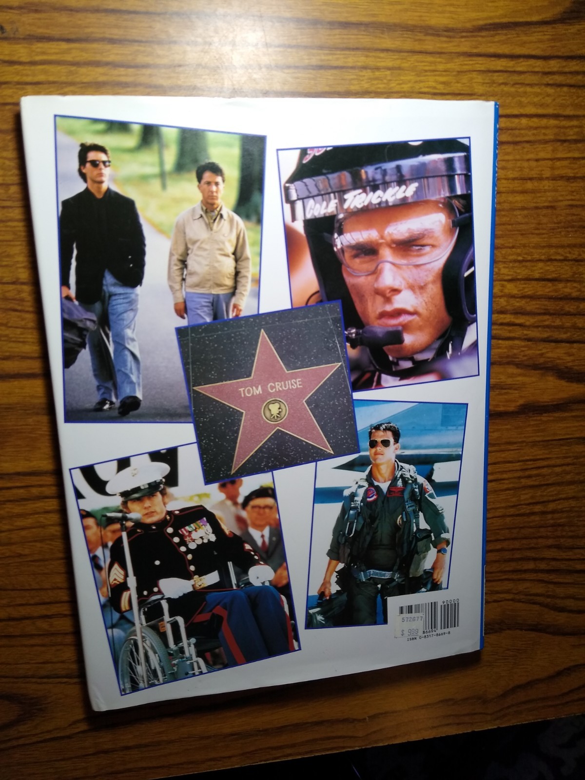 TOM CRUISE | Illustrated Biography and Filmography Book With Poster VINTAGE