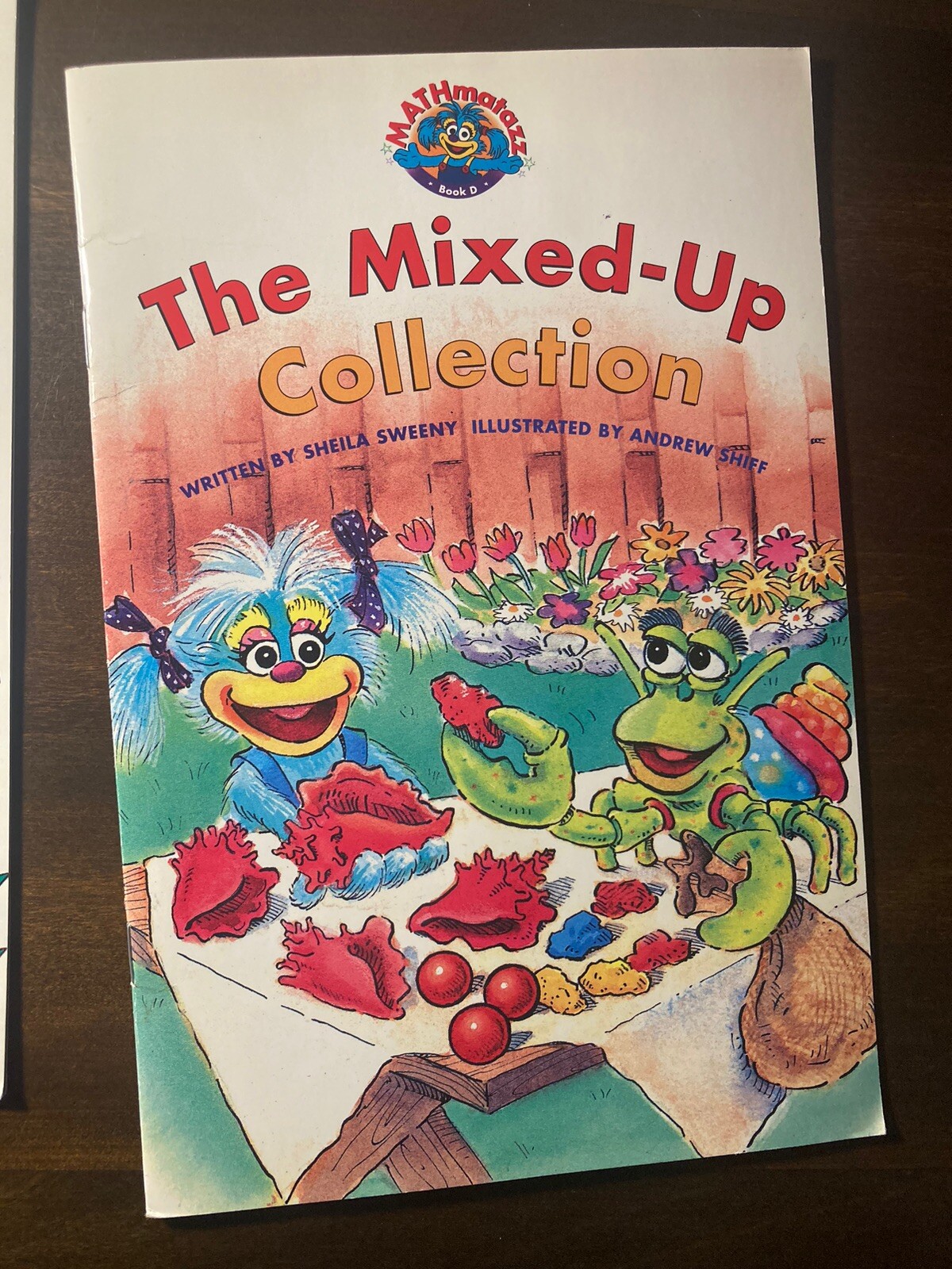 Children’s Math Education Story Books MATHmatazz CTW Puppet Characters Lot Set