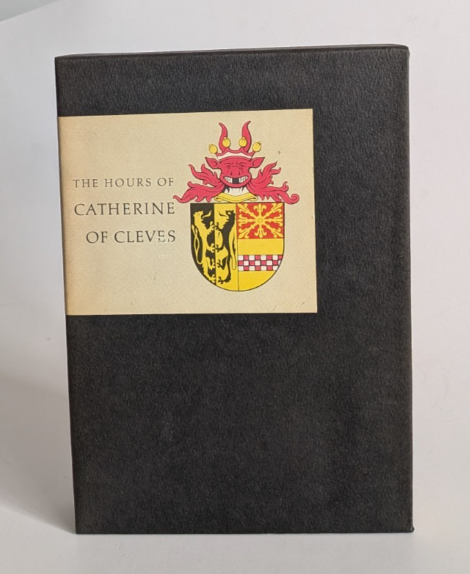 THE HOURS OF CATHERINE OF CLEVES; JOHN PLUMMER, WITH SLIPCASE (1975 HARDCOVER)